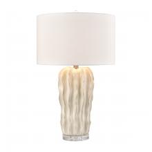 ELK Home Plus S0019-11140 - Genesee 27.5'' High 1-Light Table Lamp - White Glazed