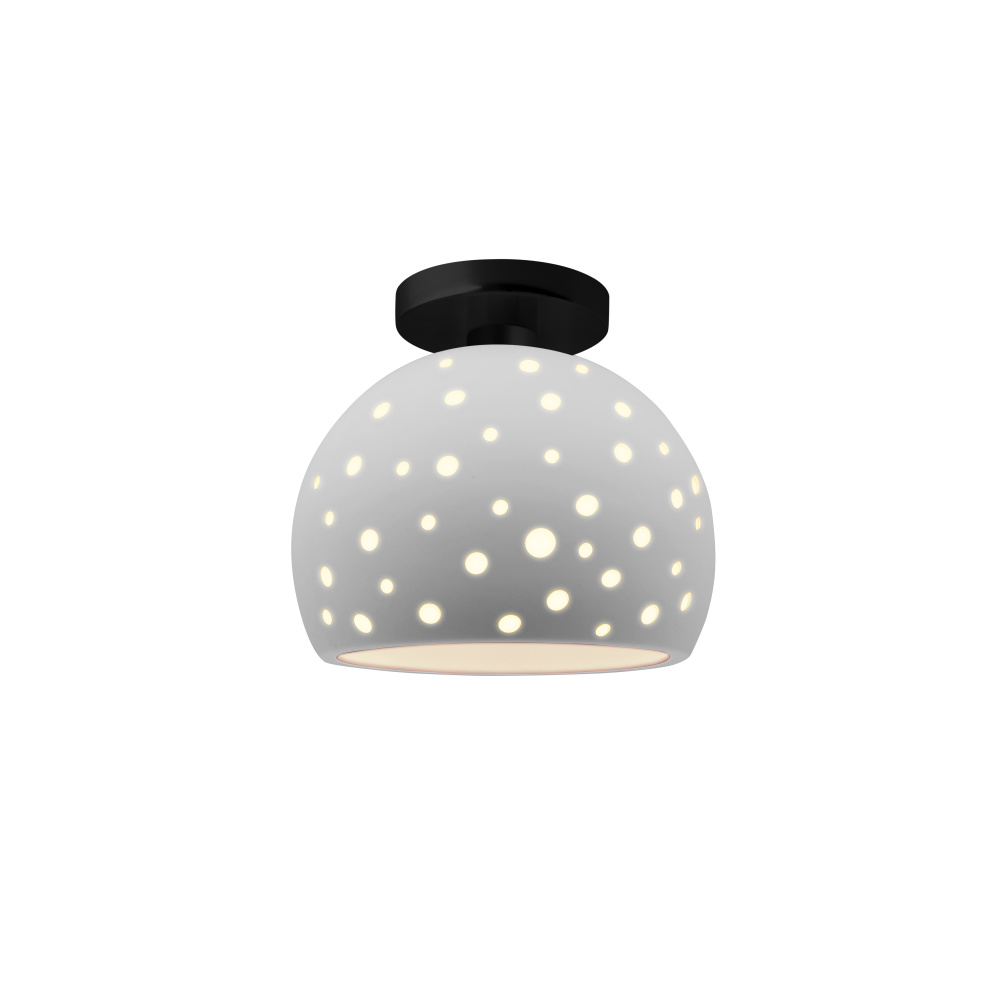 Perforated Small Globe Semi-Flush