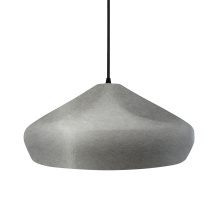 Justice Design Group CER-6595-ANTS-MBLK-BKCD-LED1-700 - Large Crease 1-Light Pendant