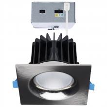 Satco Products Inc. S11675 - 16/20/24 Watt LED Remote Driver Downlight; 27K/30K/35K/40K/50K CCT; Field Selectable; Square;