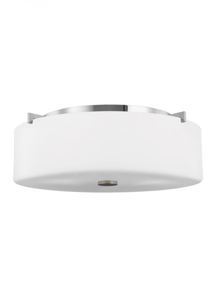 Sunset Drive Large Three Light Flush Mount