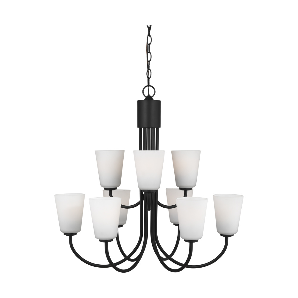 Miles Nine Light Chandelier