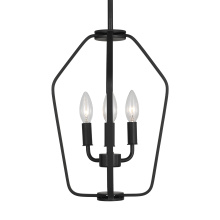 Generation Lighting GLC1283MBK - Kennan Three Light Chandelier