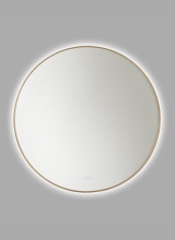 Generation Lighting MREL1431SB - Cadre Round Mirror 36x36