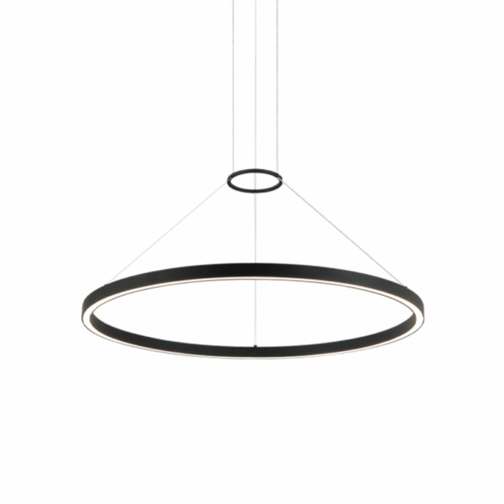 O'Hara Matte Black Chandelier