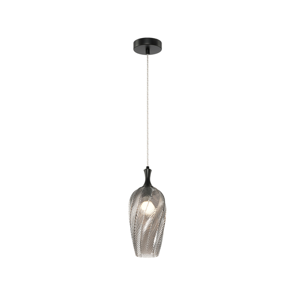 Eesha Matte Black Pendant