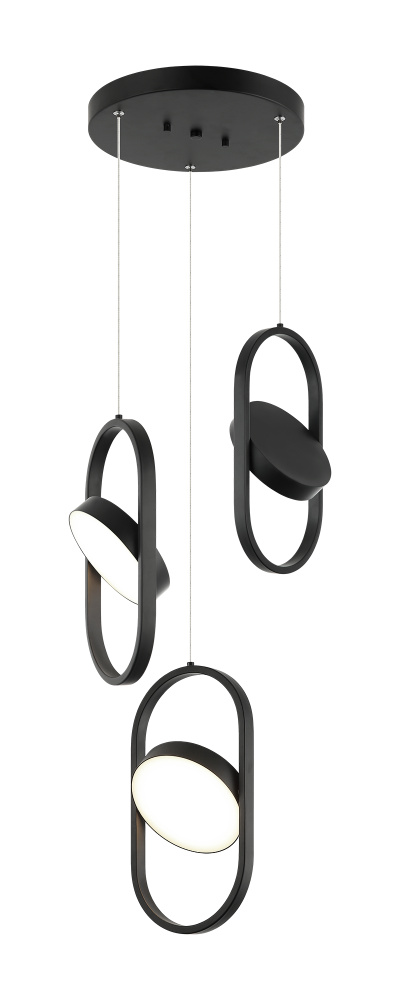 Kennedy Black Pendant