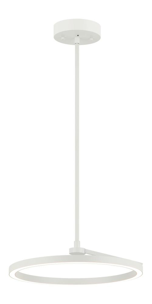 The Trundle White Pendant