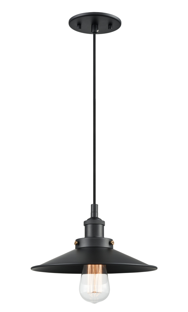 Bulstrode's Workshop Black Pendant