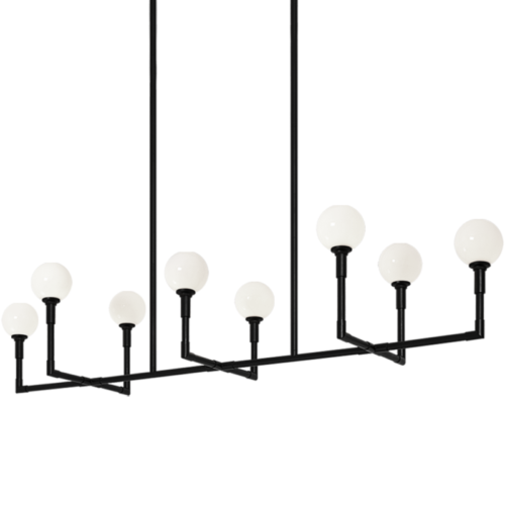Candlestix Black Chandelier