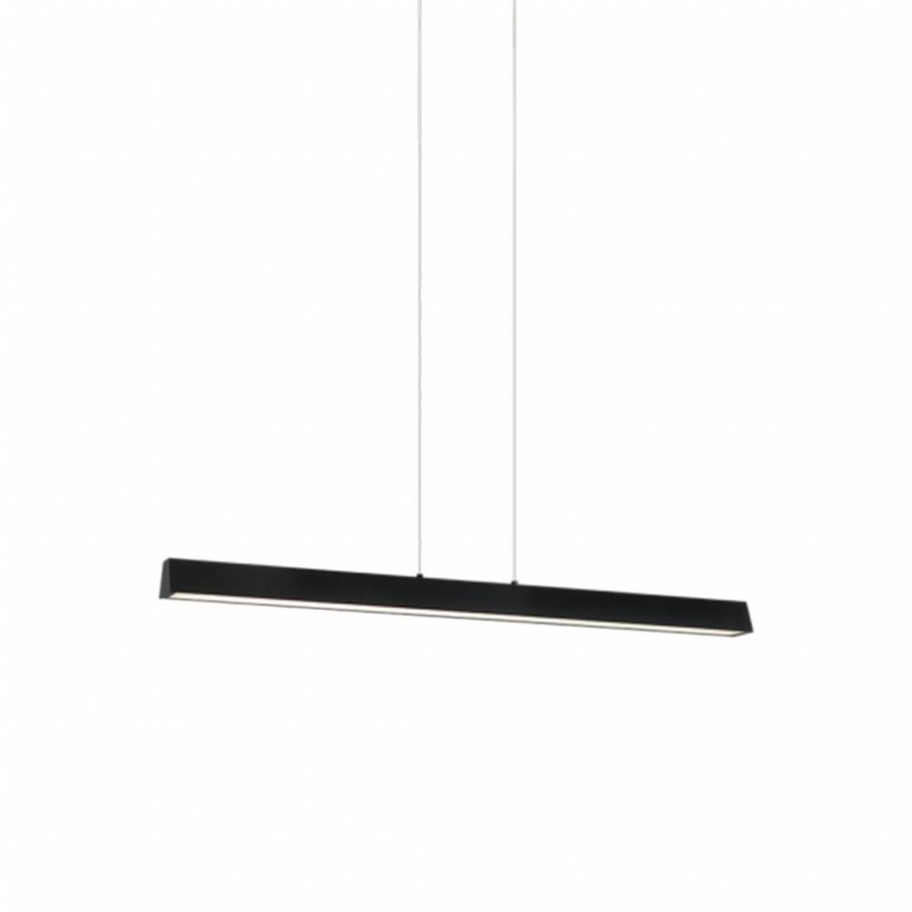 Isosceles Matte Black Chandelier
