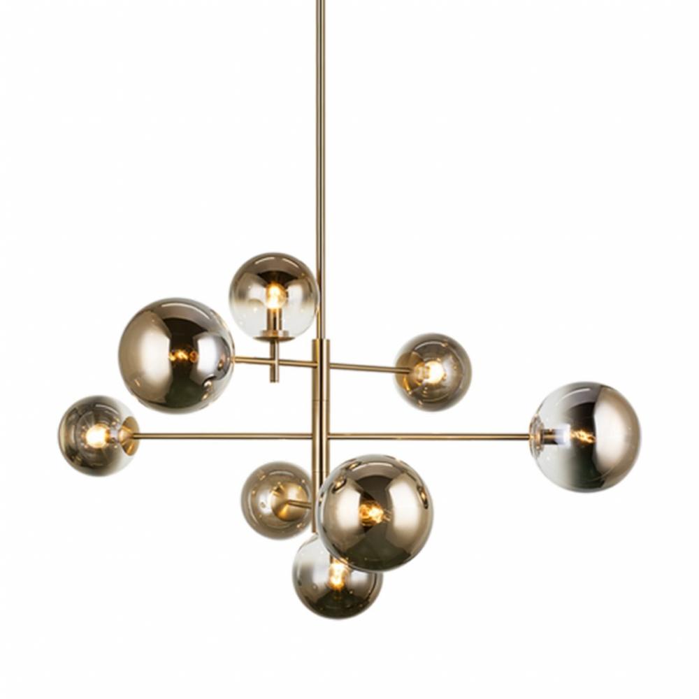 Averley Aged Gold Brass Chandelier