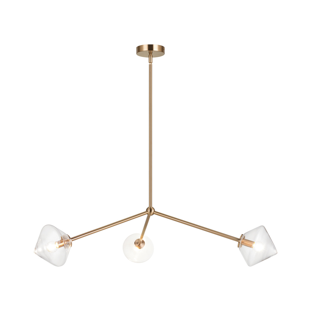 Novo Aged Gold Brass Pendant
