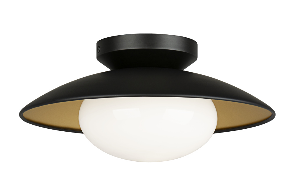 Hatley Black Ceiling Mount
