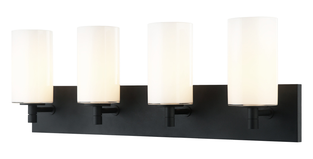 Candela Matte Black Wall Sconce