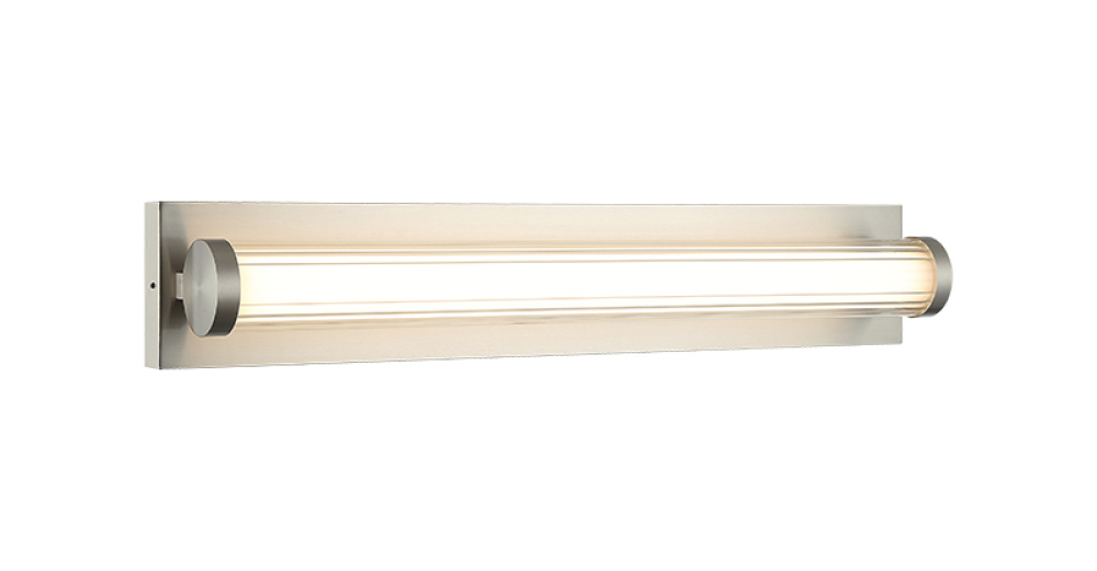 Athena Brushed Nickel Wall Sconce