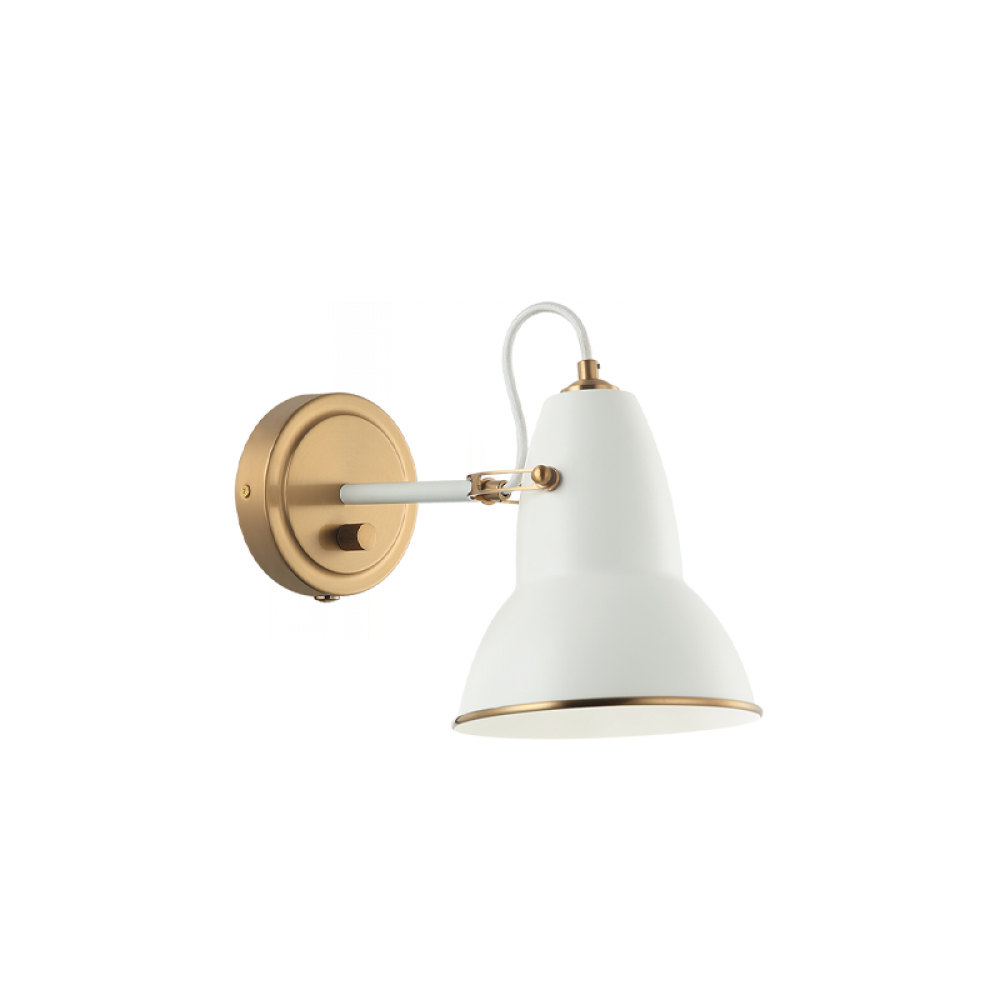 Buzz White Wall Sconce