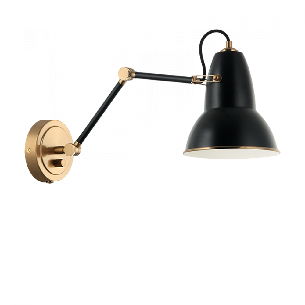 Buzz Black Wall Sconce