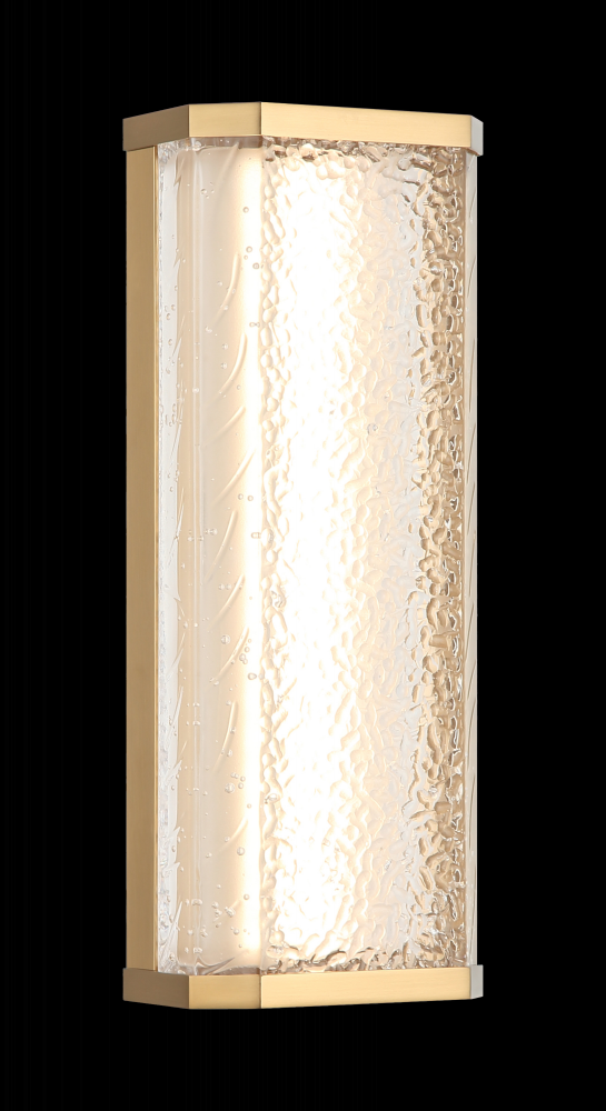 Aislynn Aged Gold Brass Wall Sconce