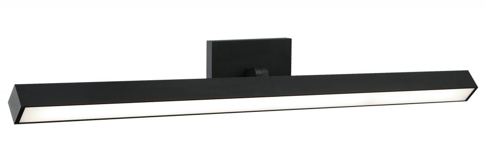 Parallel Matte Black Wall Sconce