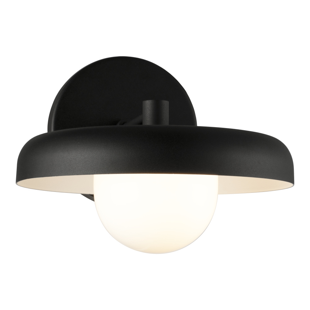 Creston Matte Black Wall Sconce
