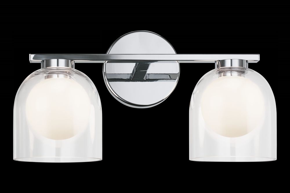 Derbishone Chrome Wall Sconce