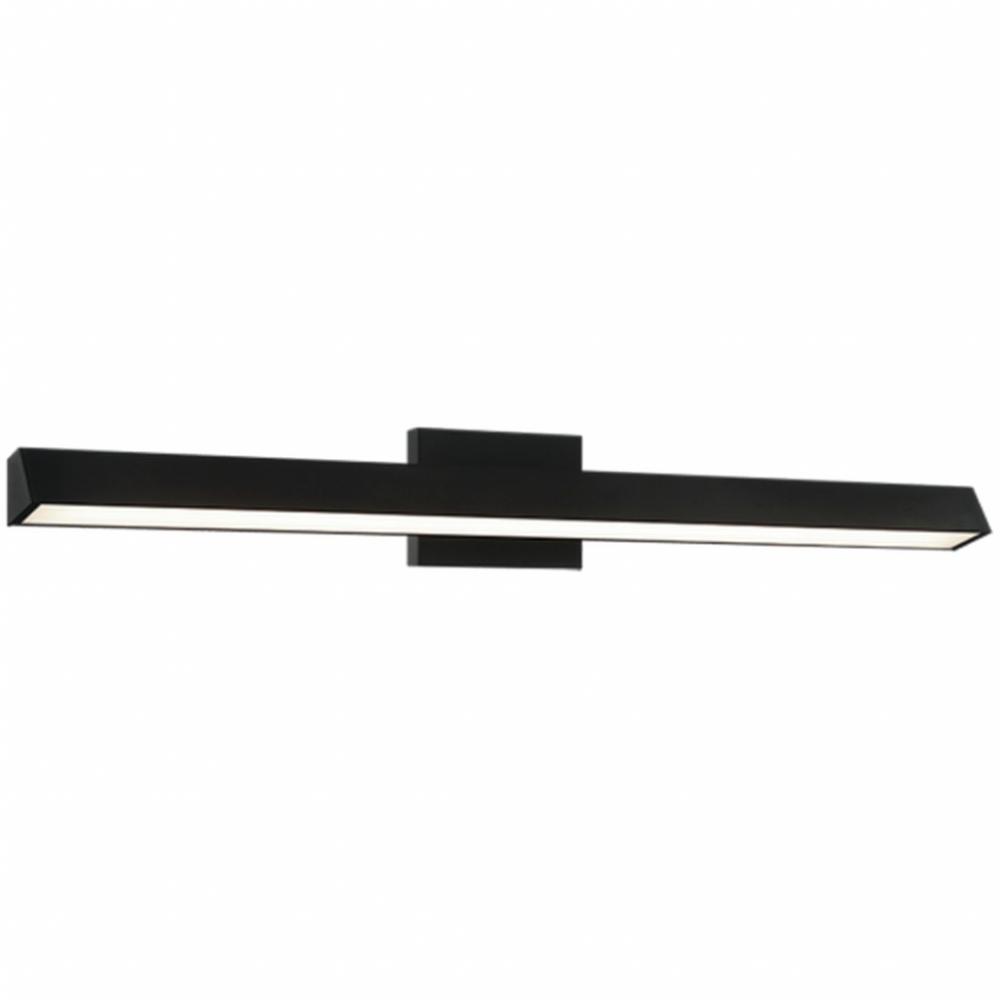 Isosceles Matte Black Vanity