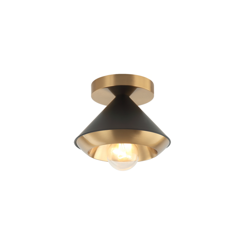 Velax Matte Black Ceiling Mount