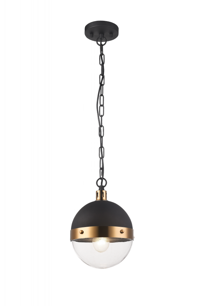 Torino Aged Gold Brass Pendant