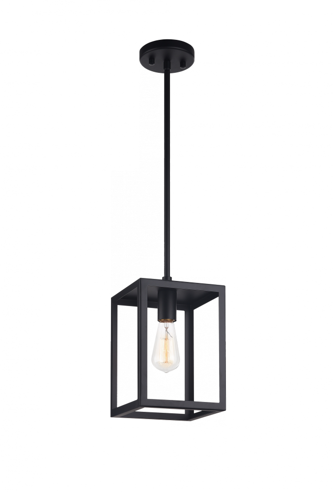 Flare Black Pendant