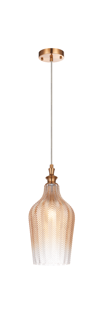 Renity Aged Gold Brass Pendant