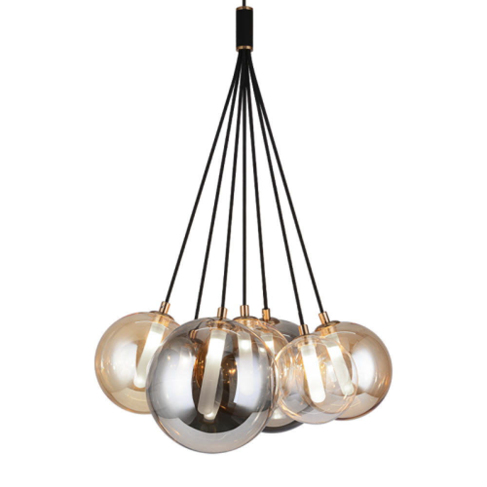 Magma Black Chandelier