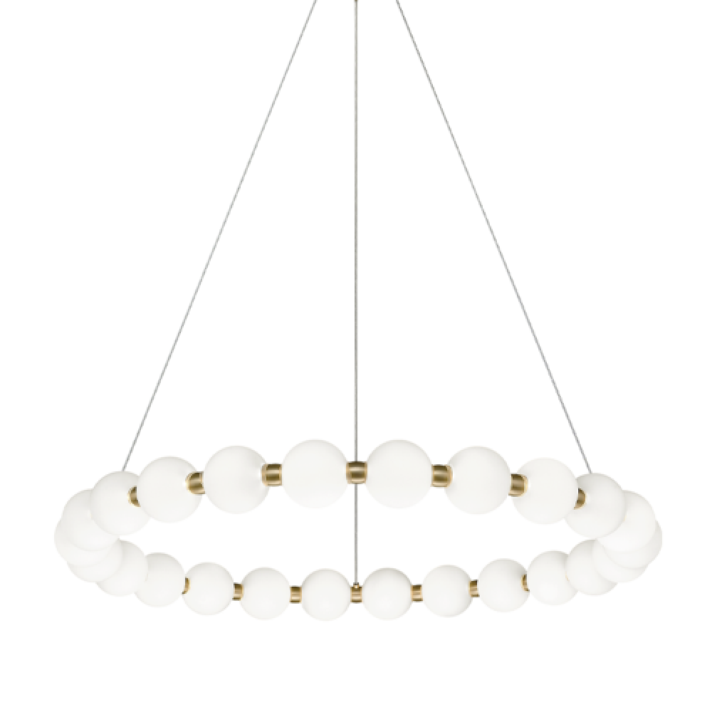 Oni Oxidized Gold Chandelier