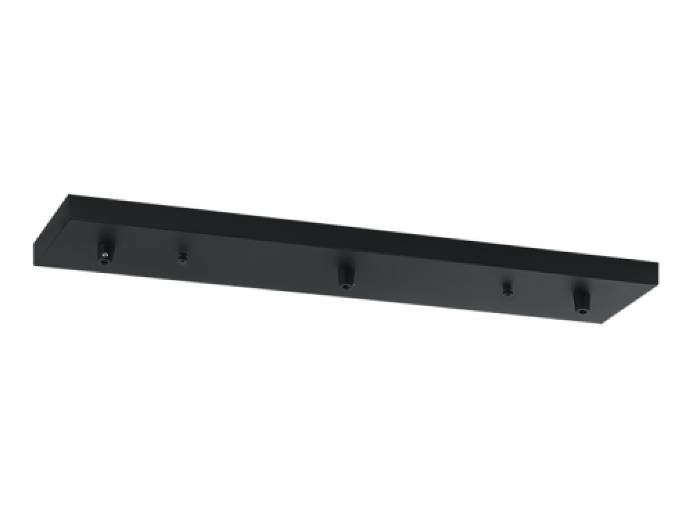 Multi Ceiling Canopy (Line Voltage) Matte Black Canopy