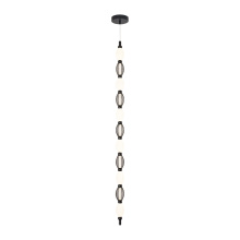 Matteo Lighting C37101BK - Tentacles Black Pendant