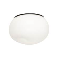 Matteo Lighting M14021BKOP - Gelasin Black Flush Mounts
