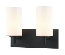 Matteo Lighting S04902MBOP - Candela Matte Black Wall Sconce