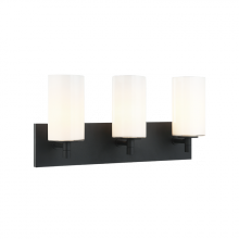 Matteo Lighting S04903MBOP - Candela Matte Black Wall Sconce