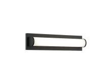 Matteo Lighting S07018MB - Jensen Matte Black Wall Sconce