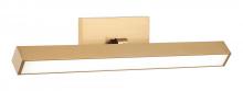 Matteo Lighting S12918AG - Parallel Aged Gold Brass Wall Sconce
