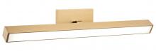 Matteo Lighting S12924AG - Parallel Aged Gold Brass Wall Sconce