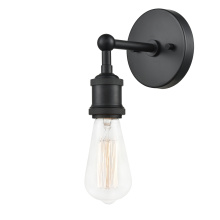 Matteo Lighting W46100BK - Bulstrode's Workshop Black Wall Sconce