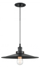 Matteo Lighting C46113BKBK - Bulstrode's Workshop Black Pendant