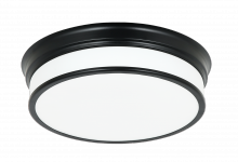 Matteo Lighting M15401BK - Navo Black Ceiling Mount