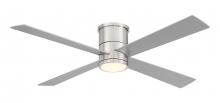 Minka-Aire F797L-BN/SL - Falco 54" LED Flush Mount Ceiling Fan