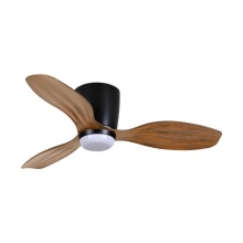 Minka-Aire F693L-CL/DK - Ventiara 36" LED Flush Mount Indoor/Outdoor Ceiling Fan