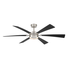 Minka-Aire F773L-BN/CL - Brenix 60" 5CCT LED Smart Ceiling Fan
