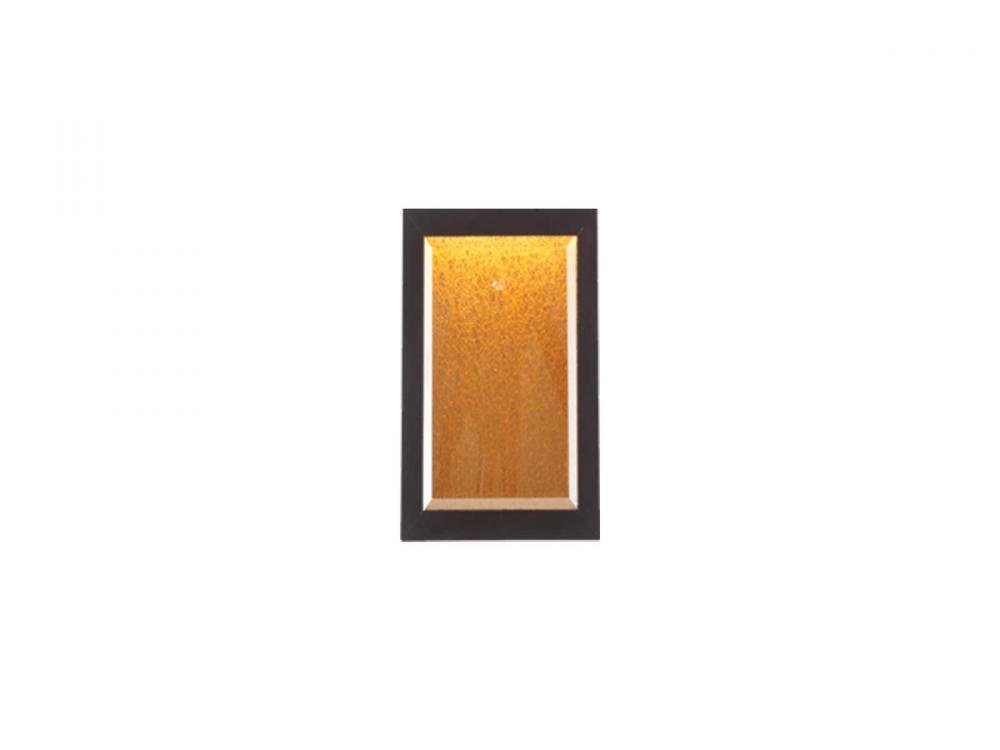 Brentwood 11" LED Wall Sconce in Dark Bronze with Textured Glass