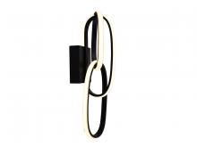 Avenue Lighting HF5022-BK - Circa 22" LED Looping Wall Sconce in Black