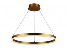 Avenue Lighting HF5027-GL - Circa 24" LED  Ring Pendant in Gold